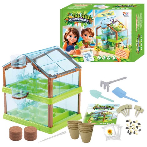 Набір для дослідів 4FUN Game Club "Ботанічні експерименти" вирощування рослин