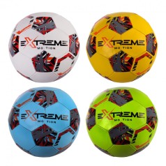 М'яч футбольний Extreme Motion №5, Pak PU, 410 гр машинна зшивка, камера PU, MIX 4 кольори, Пакистан