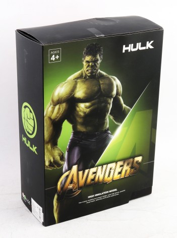 УЦІНКА 30% Герої Avengers батар. HULK, з рухомими суглобами, в розібраному вигляді, в кор. 40*13*28см 