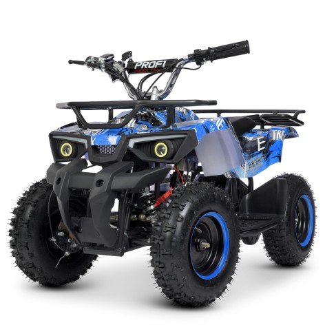 Квадроцикл HB-ATV800AS-4 (1шт) мотор 800W, 3 акум.12A/12V, швидкість 25 км/год, до 65 кг, синій