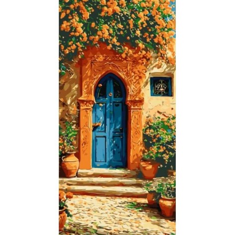 Картина по номерам "Прованский настрой" 40*80 см