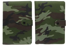 Блокнот на кнопці шкір/зам. А5/76 арк.