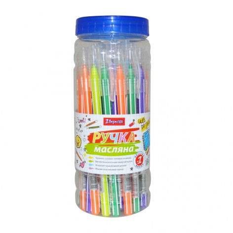 Ручка 1Вересня кульк/масл 