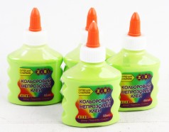 УЦЕНКА 30% Клей салатовий непрозорий на PVA-основі, 88 мл