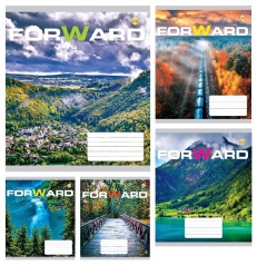 Тетрадь 12 арк.клетка Твердая ТА51106 Природа, 25/600, 5к. цена за 25 шт.