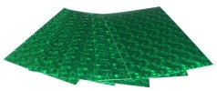 Кольорова ЕВА піна(Фоаміран)А4,21х29,7см,1,80 мм 5 лист.темно-зелений