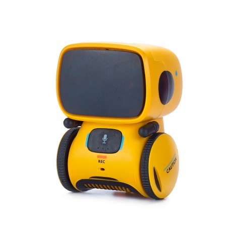 Интерактивный робот с голосовым управлением – AT-Robot (желтый)