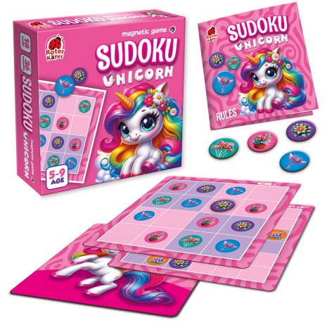 Гра магнітна Roter Kafer Sudoku Unicorn