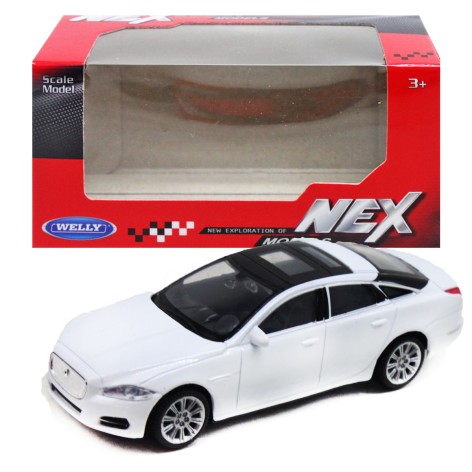 Машинка колекционная WELLY 1:43 JAGUAR XJ, белый