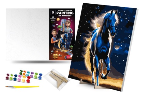 Набір для розпису по номерах Qbee 