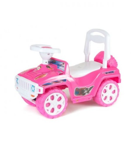 Толокар машинка Ориончик (рус), розовая