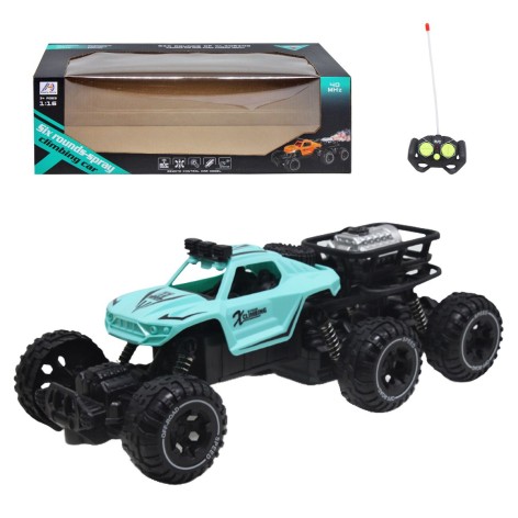 Машинка на радиоуправлении "Sprayer Climbing car" (бирюзовая)
