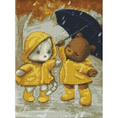 Набор с алмазной мозаикой без подрамника 