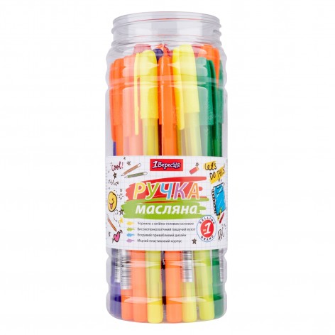 Ручка 1Вересня кульк/олія 