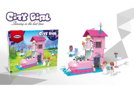 Конструктор 332 деталі, у кор. 