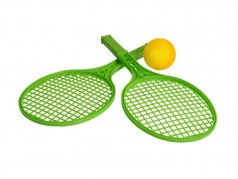 Теннис малый, в наборе 2 ракетки и мячик