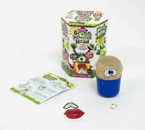 Набор креативной творчества "Grass Monsters Head" (укр)