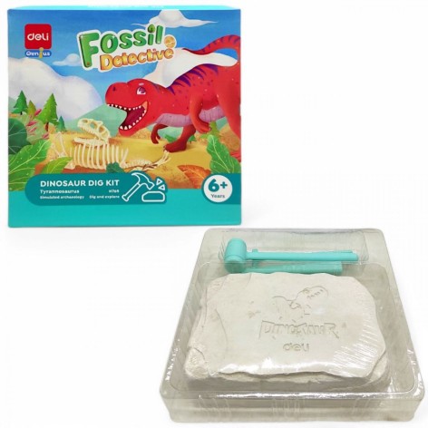 Набір для розкопок Deli "Fossil Detective: Динозавр Тиранозавр" (EH769)