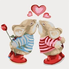 Картина за номерами на ДВП 