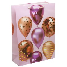 Пакет подарочный 41,5 х 30 см сиреневый.