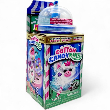 Мягкая игрушка-сюрприз "Cotton Candykins: Пушистый любимец", голубой