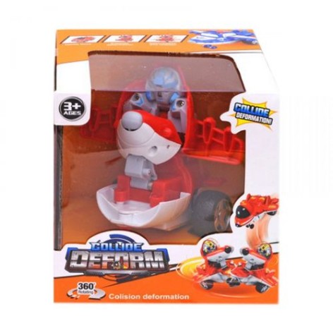 Літак-трансформер (червоний)