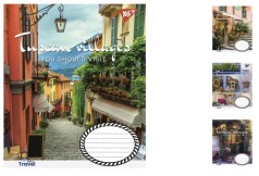 Набір зошитів Yes "Tuscan villages" лінія, 96 аркушів, 5 зошитів 766132