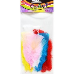 Набор для творчества - Цветные перья.