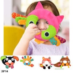 Брязкальце BT-T-0232 м'яке 2 функції 4в.кул.20*14 