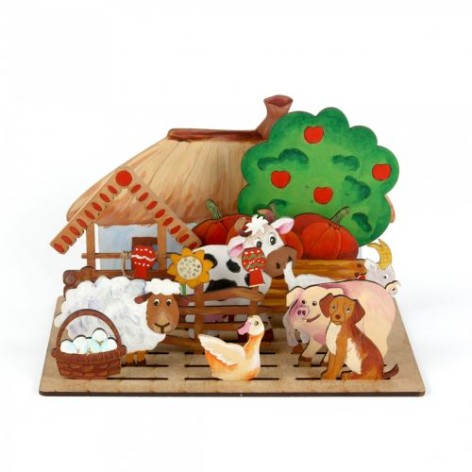 Набор для творчества "Скотный двор"
