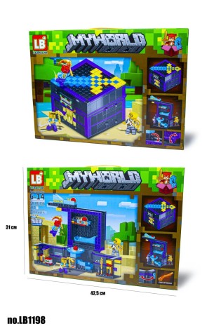Конструктор МС LB1198 (477 дет.) 42.5*31см