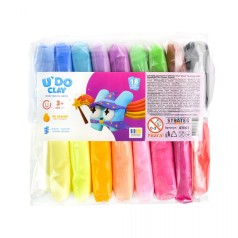 Набір для творчості "U'DO Clay 18 шт." брикет 10г