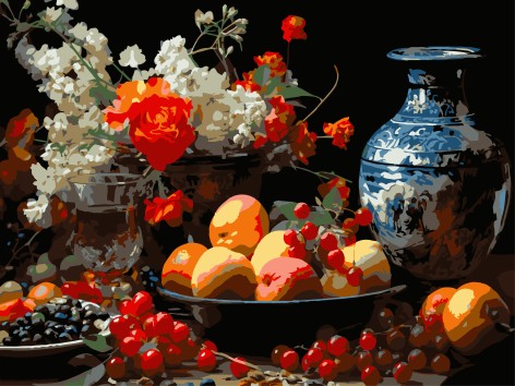 Картина по номерам Strateg 