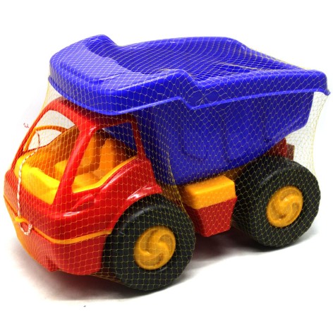 Пластиковая машинка Самосвал красно-синий