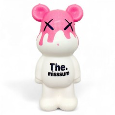 Сквіші ведмедики розовий+білий