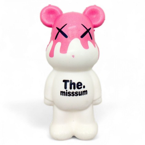 Сквіші ведмедики розовий+білий