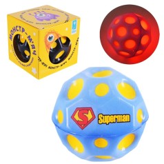 Пострибунчик-м'ячик антигравітаційний "Graviti ball Moon Ball" (6 см) світиться, блакитний