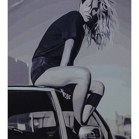 Картина по номерам 0557 ОРТ Свобода движению 40*50