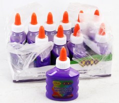 УЦЕНКА 30% Клей фіолетовий непрозорий на PVA-основі, 88 мл