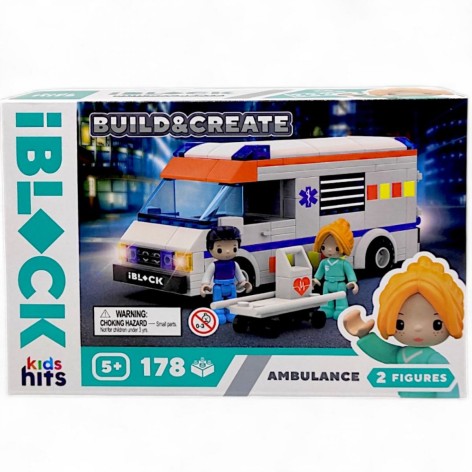 Конструктор "Kids hits iBlock JUNIOR. Міська швидка допомога"