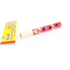 Дудочка с росписью (красная), 15 см