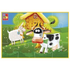 Игра развивающая Vladi Toys мягкие пазлы А5 Малыш сможет 