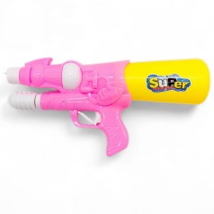 Водний пістолет розовий, 28 см