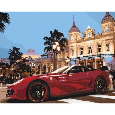 Картина по номерам Загородный дом 