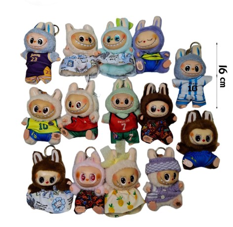 Лялька Labubu в спортивному одязі 15-18см 