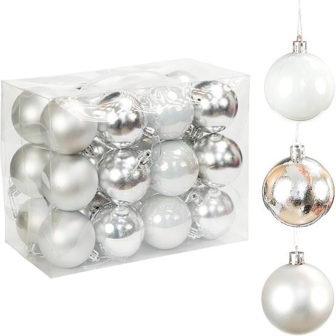 Набор шаров 24шт D6см 