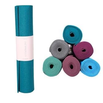 Коврик для йоги/фитнеса BT-SG-0005 PVC 6мм 173*61 см 6 цветов