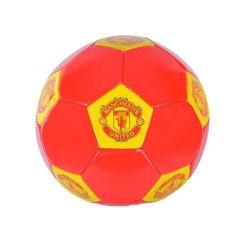 МЯЧ ФУТБОЛЬНЫЙ №5, 270 ГРАММ, PVC, КРАСНО-ЖЕЛТЫЙ