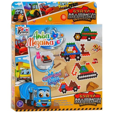 Аква Мозаика "Транспорт", в коробке