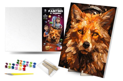 Набір для розпису по номерах Qbee 